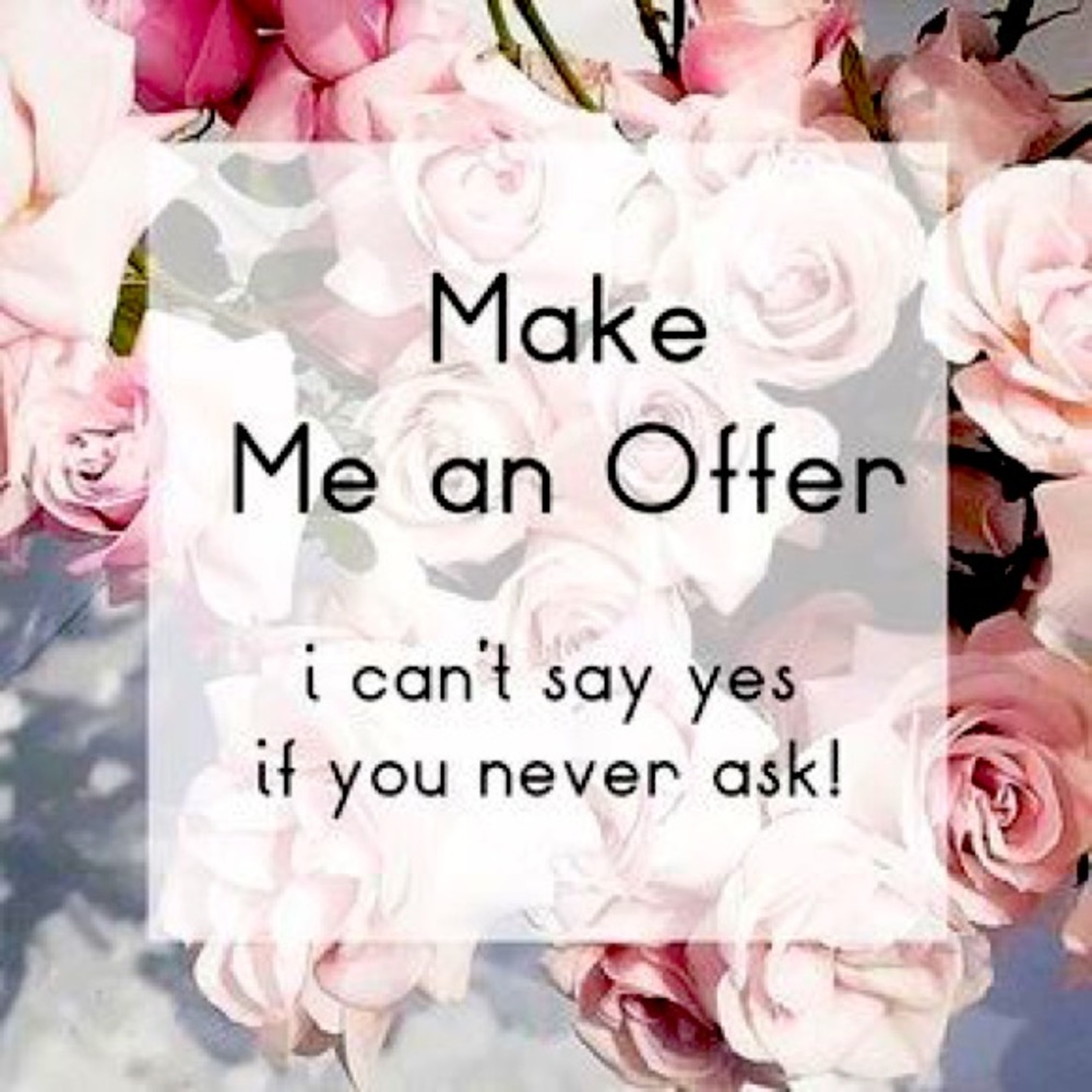 ❤️ ALWAYS OPEN TO OFFERS ❤️